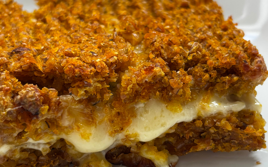 Quibe de abóbora com Sachê