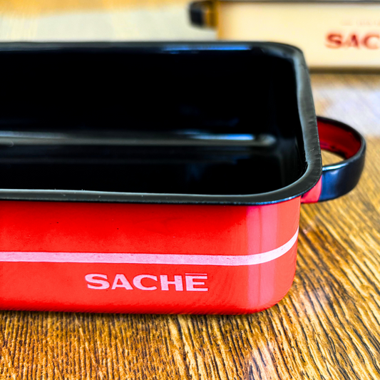 Bandeja vermelha pequena | Coleção Clássica Vintage