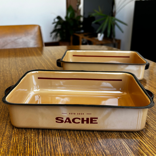 Bandeja marrom pequena | Coleção Clássica