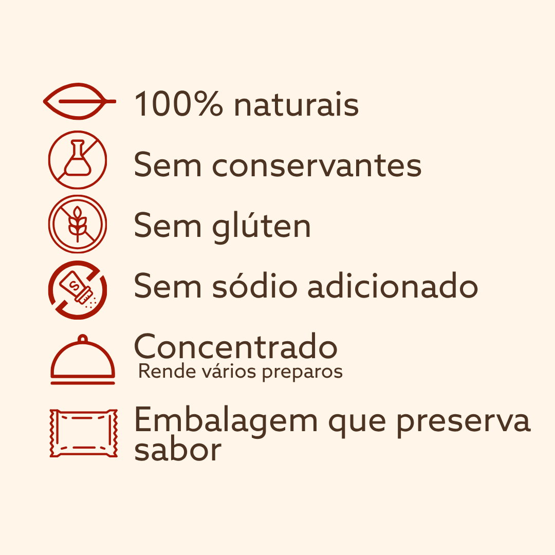 Tempero Defumado Natural | 3 unidades de Sachê nº 2