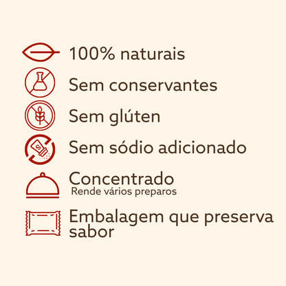 Tempero Defumado Natural | 3 unidades de Sachê nº 2