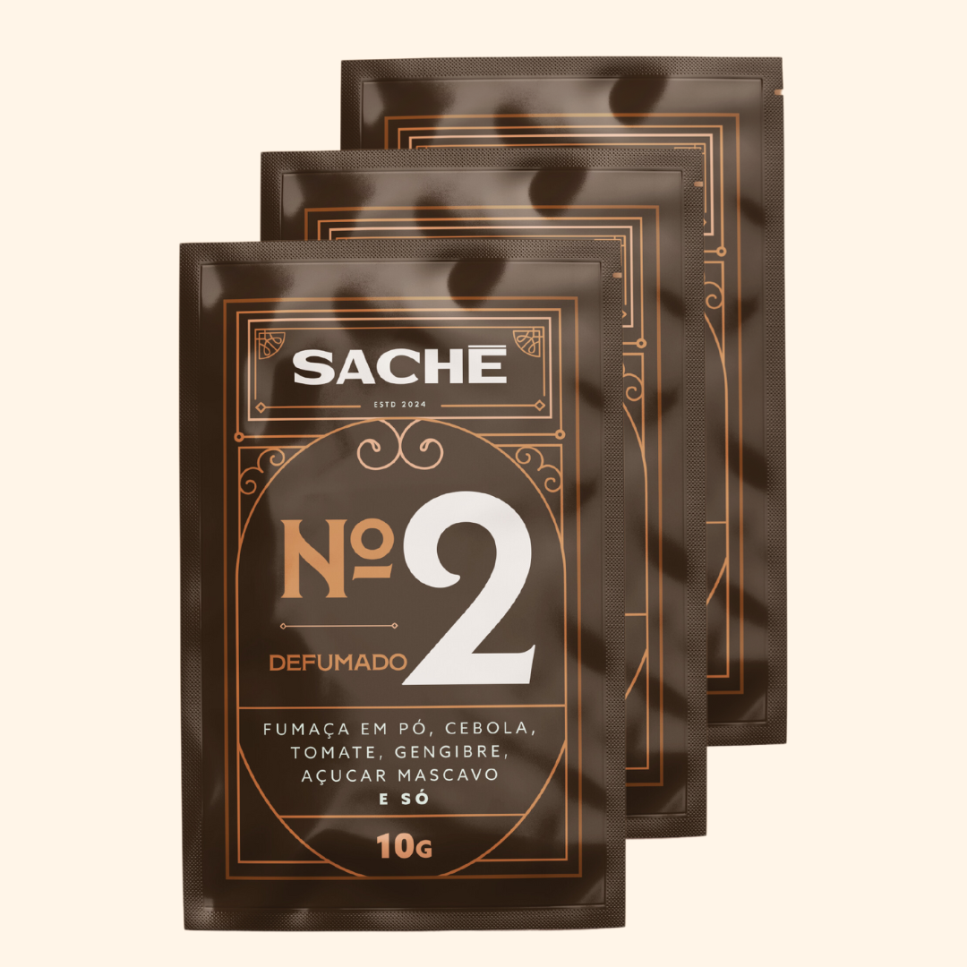 Tempero Defumado Natural | 3 unidades de Sachê nº 2