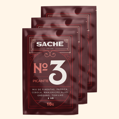 Tempero Picante Natural | 3 unidades de Sachê nº 3